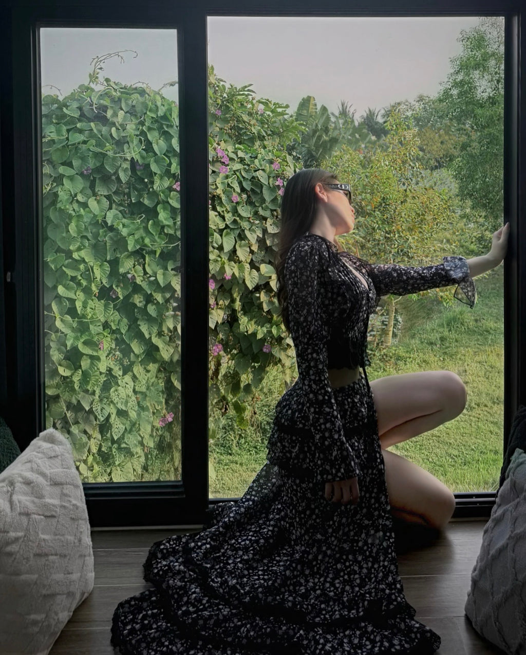 Parisian Noir Sundress